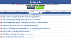 Desktop Screenshot of djrock.in